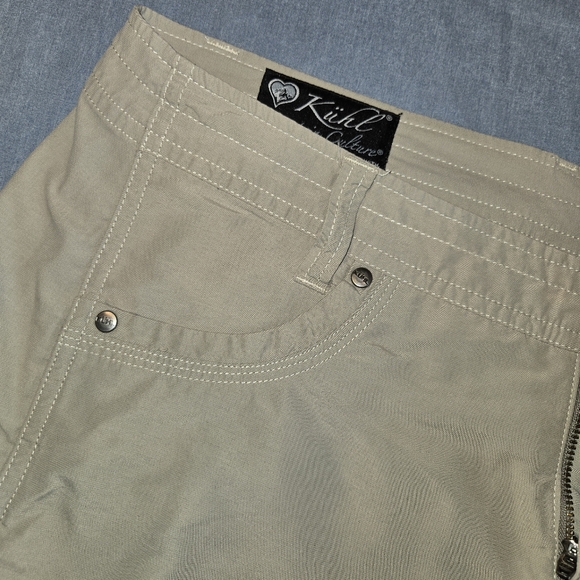 Kuhl Women's Shorts Size 10 Camping Hiking 7 Inch Inseam - Picture 11 of 11